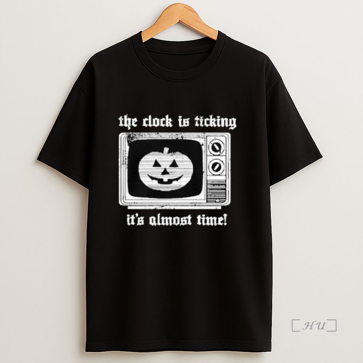 Officials The Acacia Strain Skull Mask The Clock Is Ticking Its Almost Time Sweatshirt Tee Shirt