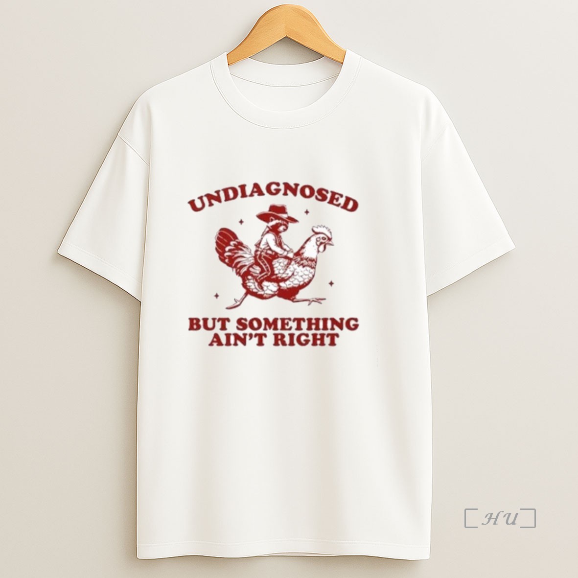 Officials Undiagnosed But Something Aint Right Funny Raccoon Chicken Sweatshirt Tee Shirt