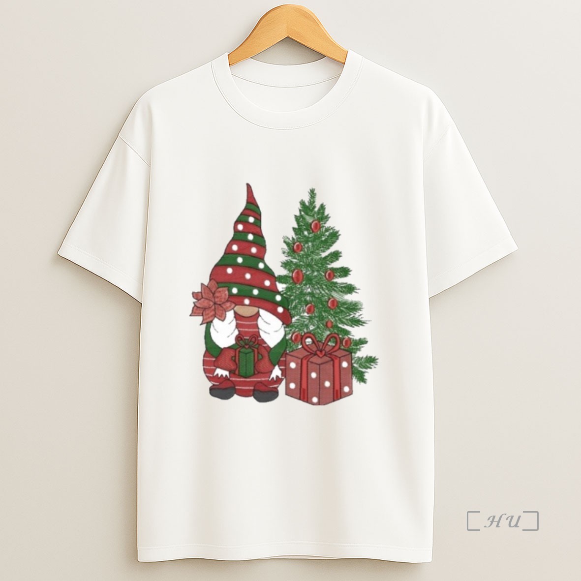 Officials Winter Gnome Machine Embroidery Christmas 2025 Sweatshirt Tee Shirt