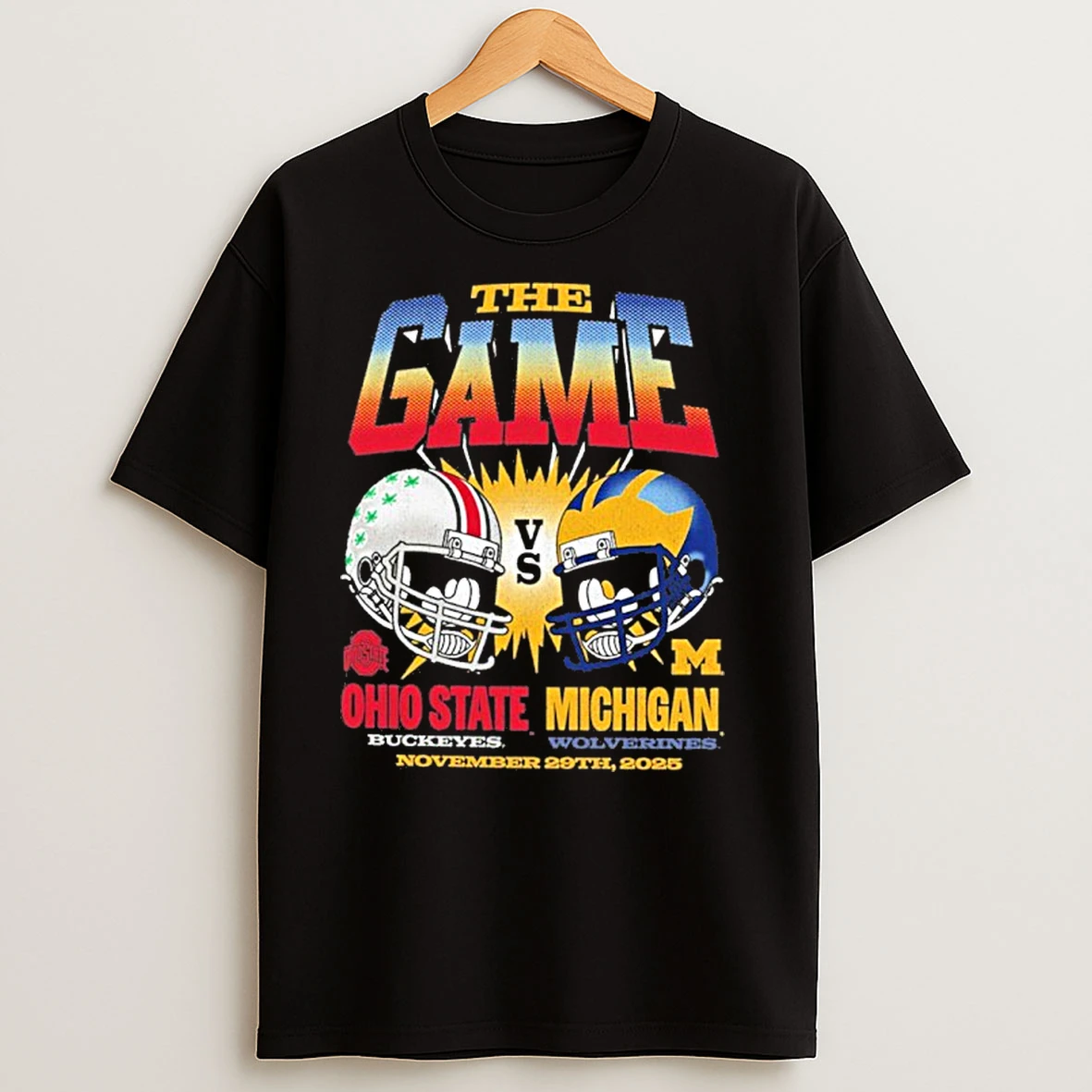 Ohio State Buckeyes Vs Michigan Wolverines 2025 The Game Football Rivalry T Shirts
