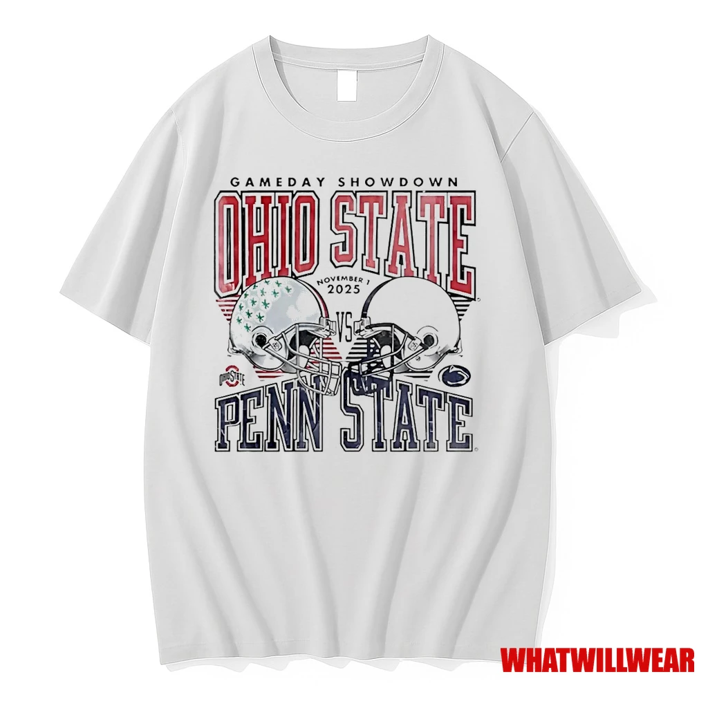 Ohio State Buckeyes Vs Penn State Nittany Lions Gameday Showdow 2025 Shirts