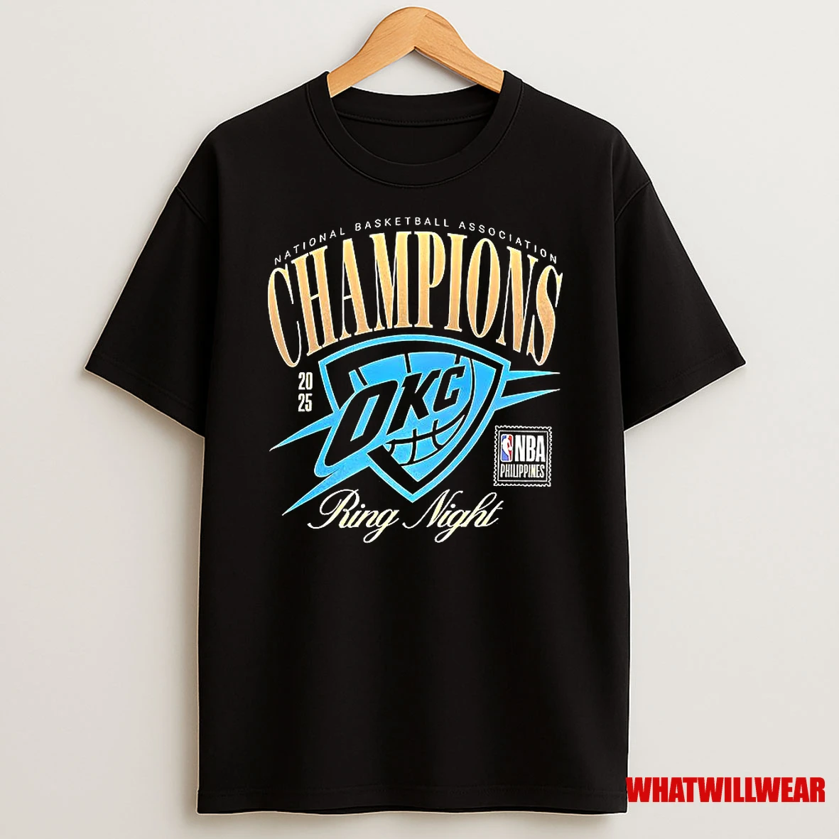 Oklahoma City Thunder Nba Champisons 2025 Ring Night Shirts
