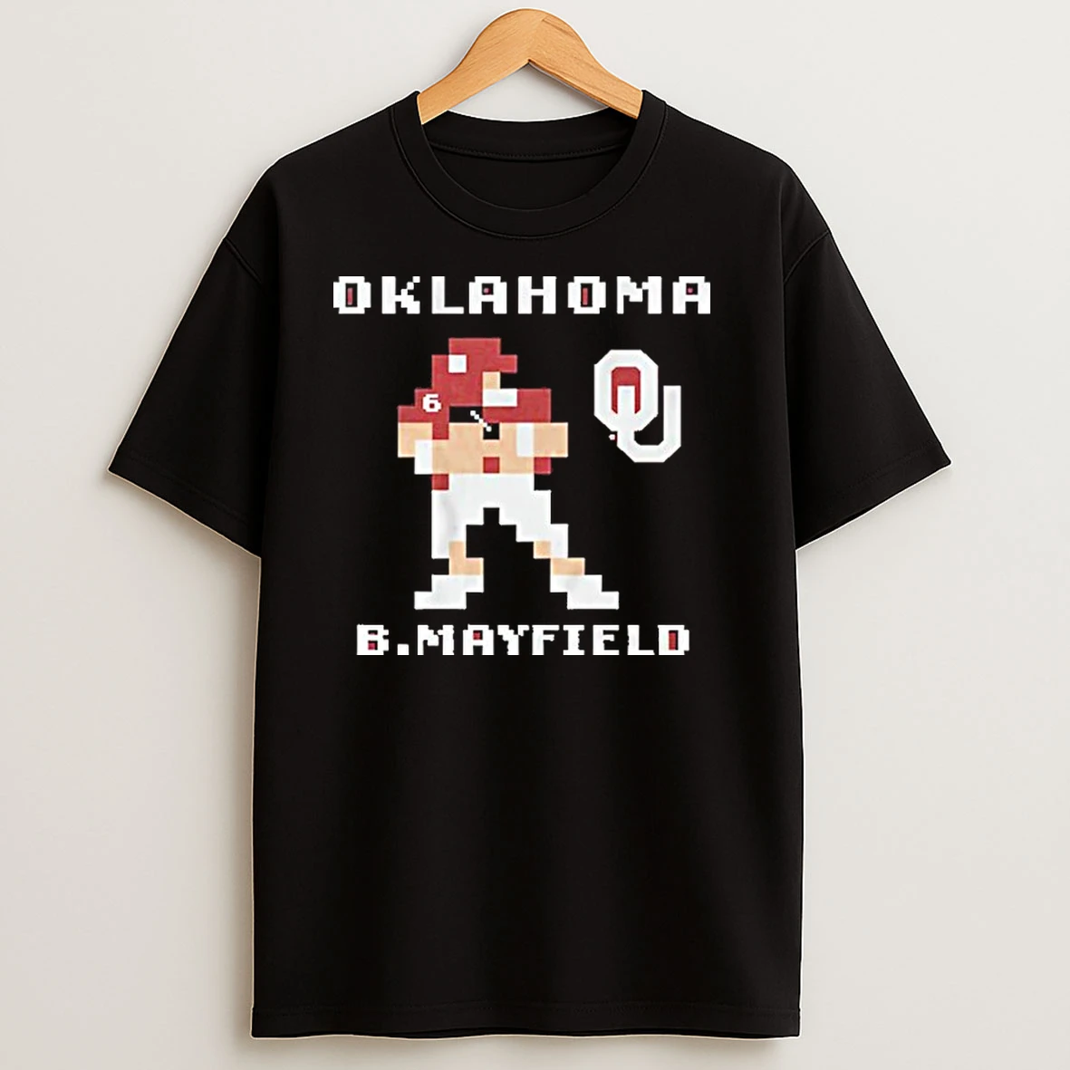 Oklahoma Sooners Baker Mayfield Retro Baller Shirts