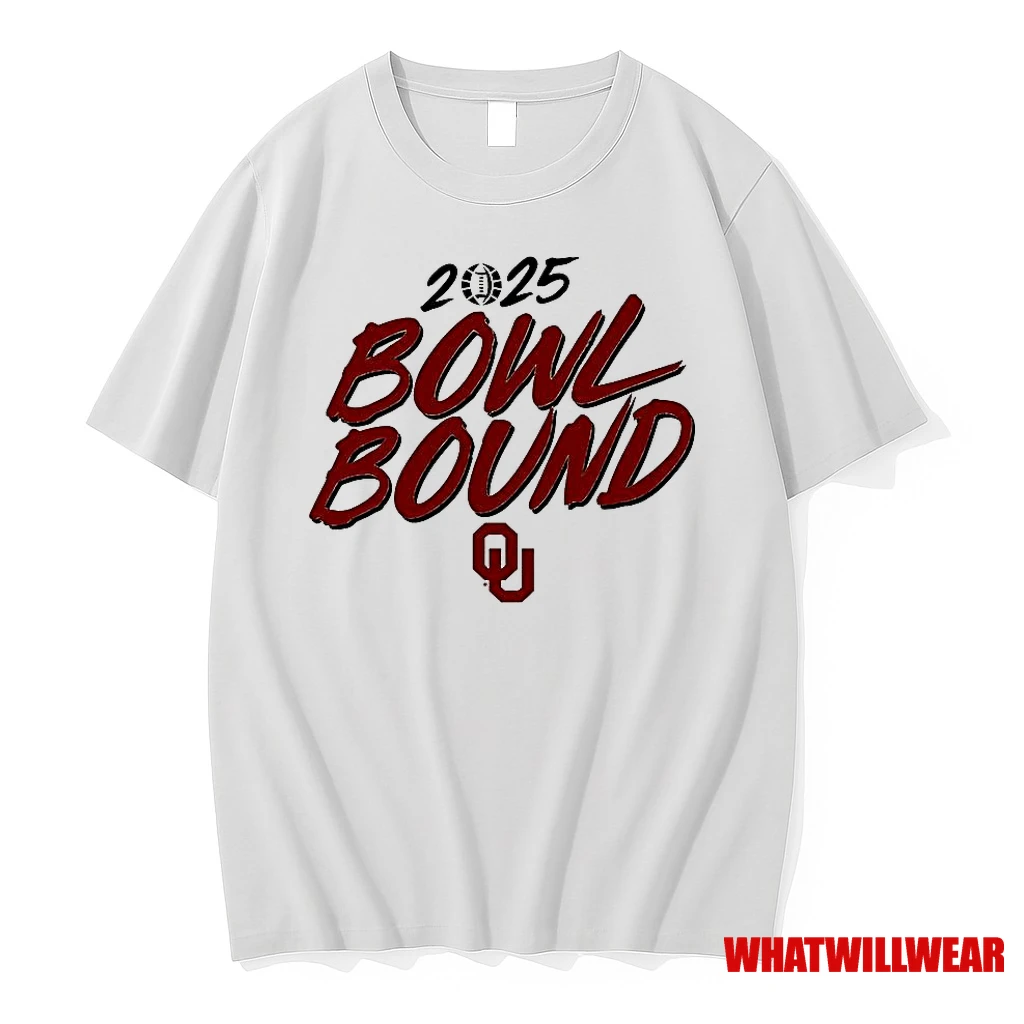 Oklahoma Sooners Bowl Bound 2025 Shirts