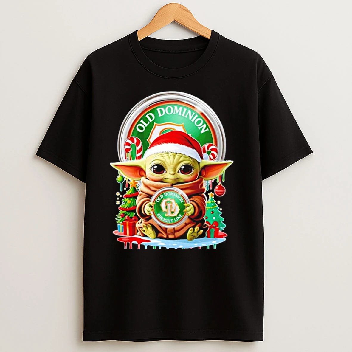 Old Dominion X Baby Yoda Merry Christmas T Shirts