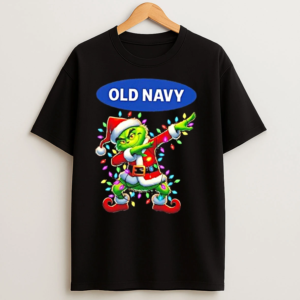Old Navy Grinch Dabbing Merry Christmas T Shirts