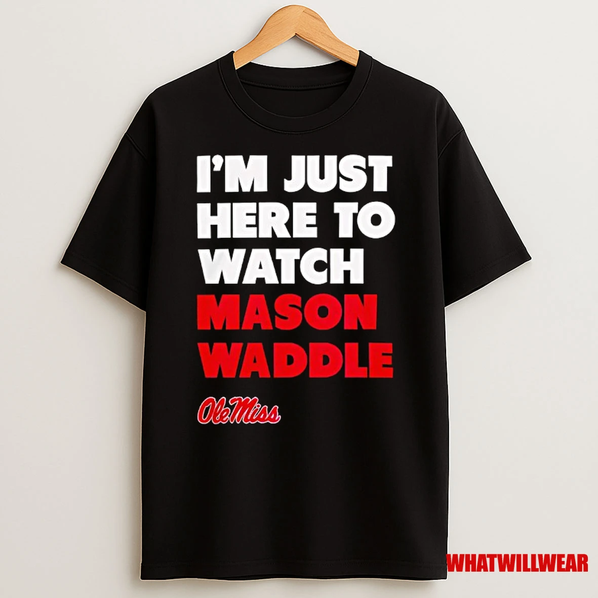 Ole Miss Football Mason Waddle Game Day Shirts