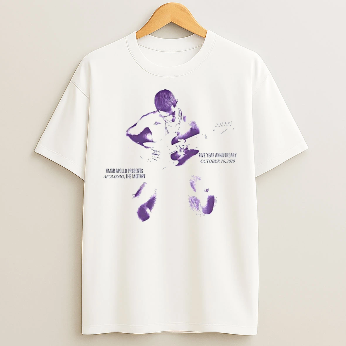 Omar Apollo Presents Apolonio The Mixtape Five Year Anniversary October 16 2020 T Shirts