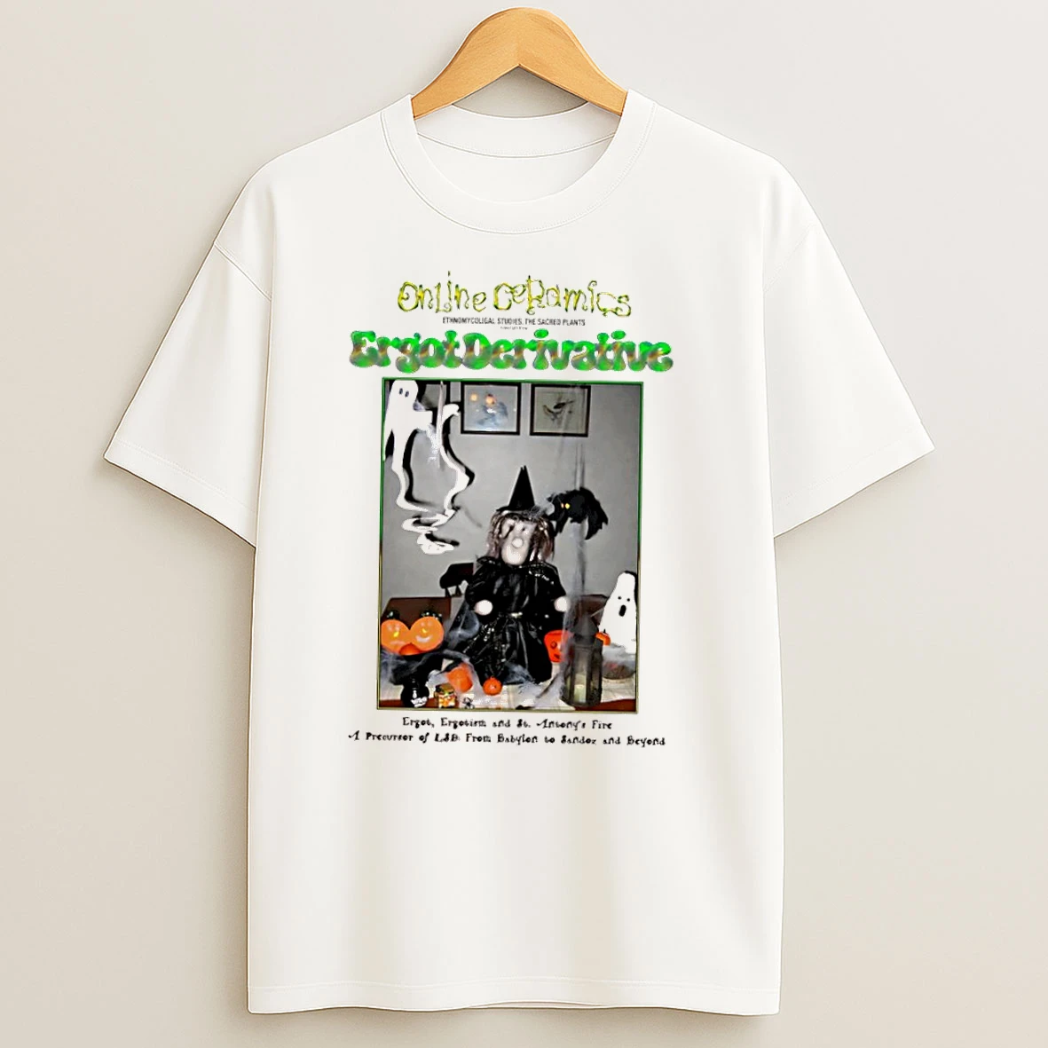 Online Ceramics Ergot Derivative Ethnomycoligal Studies The Sacred Plants Halloween T Shirts