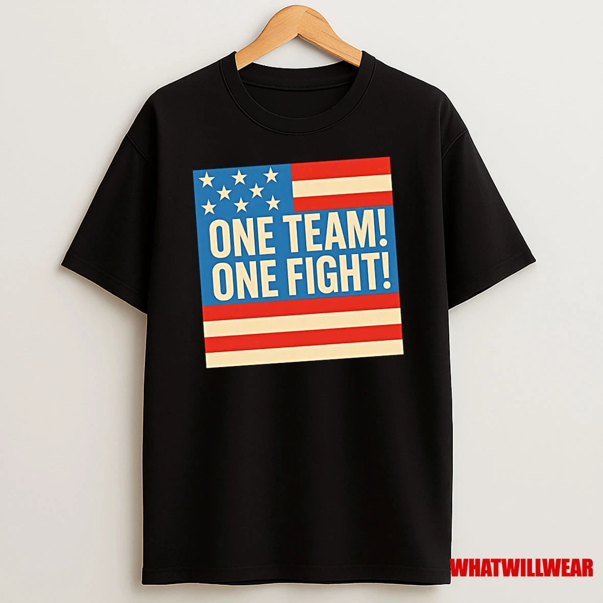 One Team One Fight 1team1fight American Flag Shirts