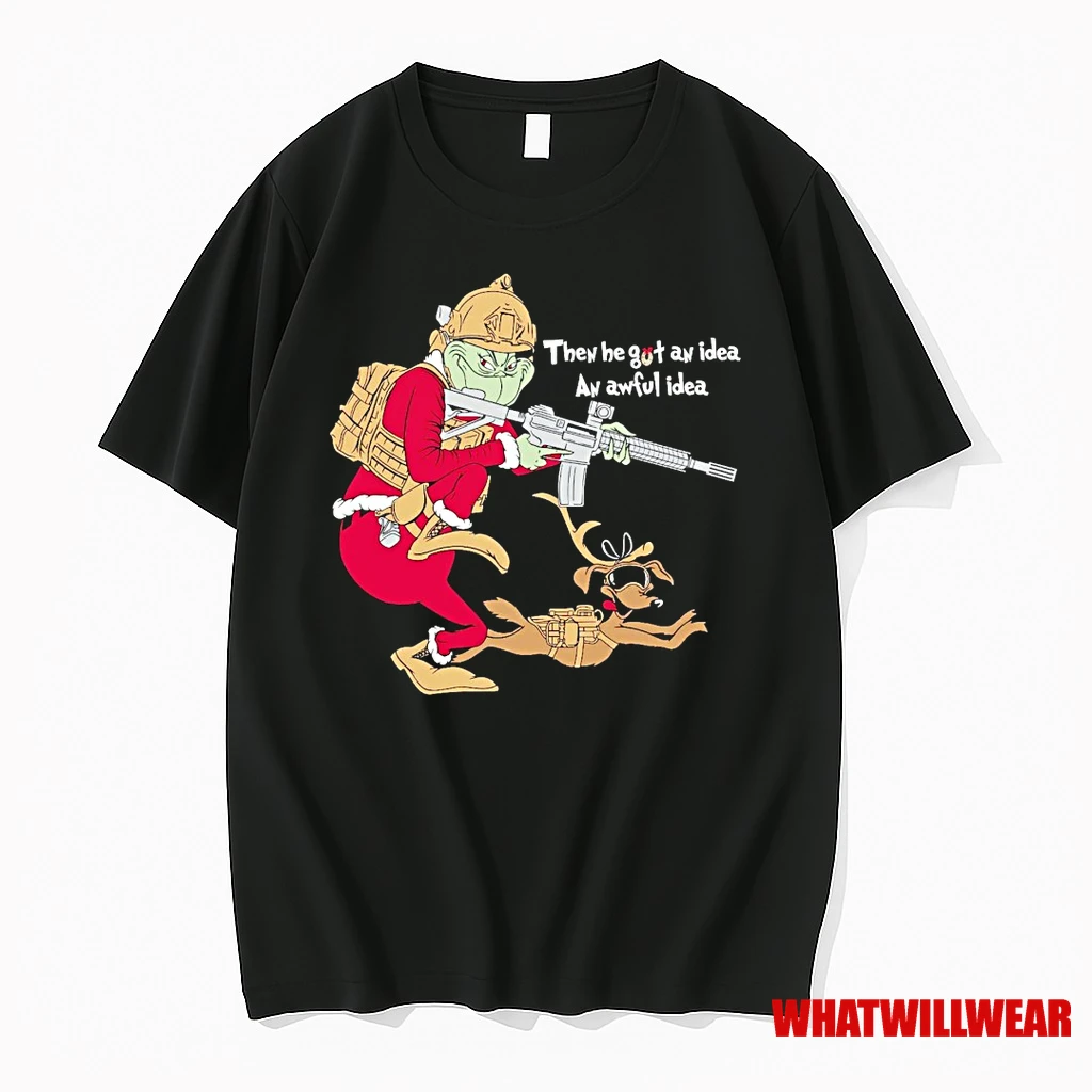 Operator Grinch They He Got An Idea An Awful Idea Shirts