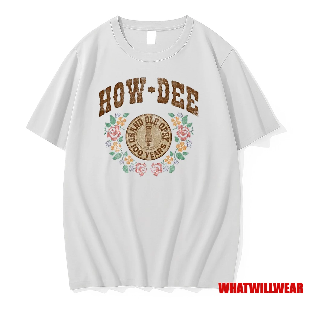 Opry X Little Bird Trucking How Dee Shirts