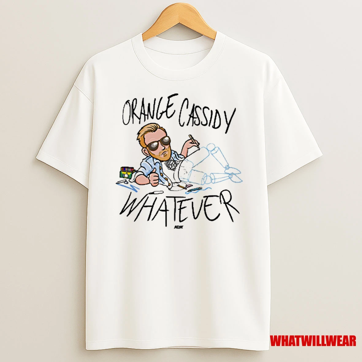 Orange Cassidy Its For Kids Or Whatever Aew Shirts