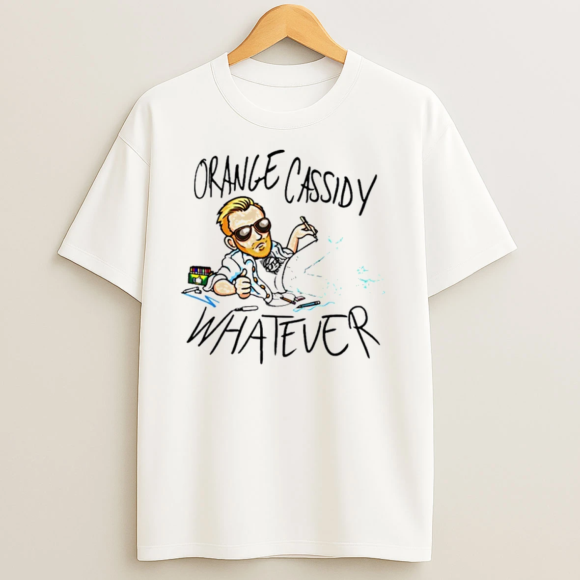 Orange Cassidy Its For Kids Or Whatever Kids T Shirts