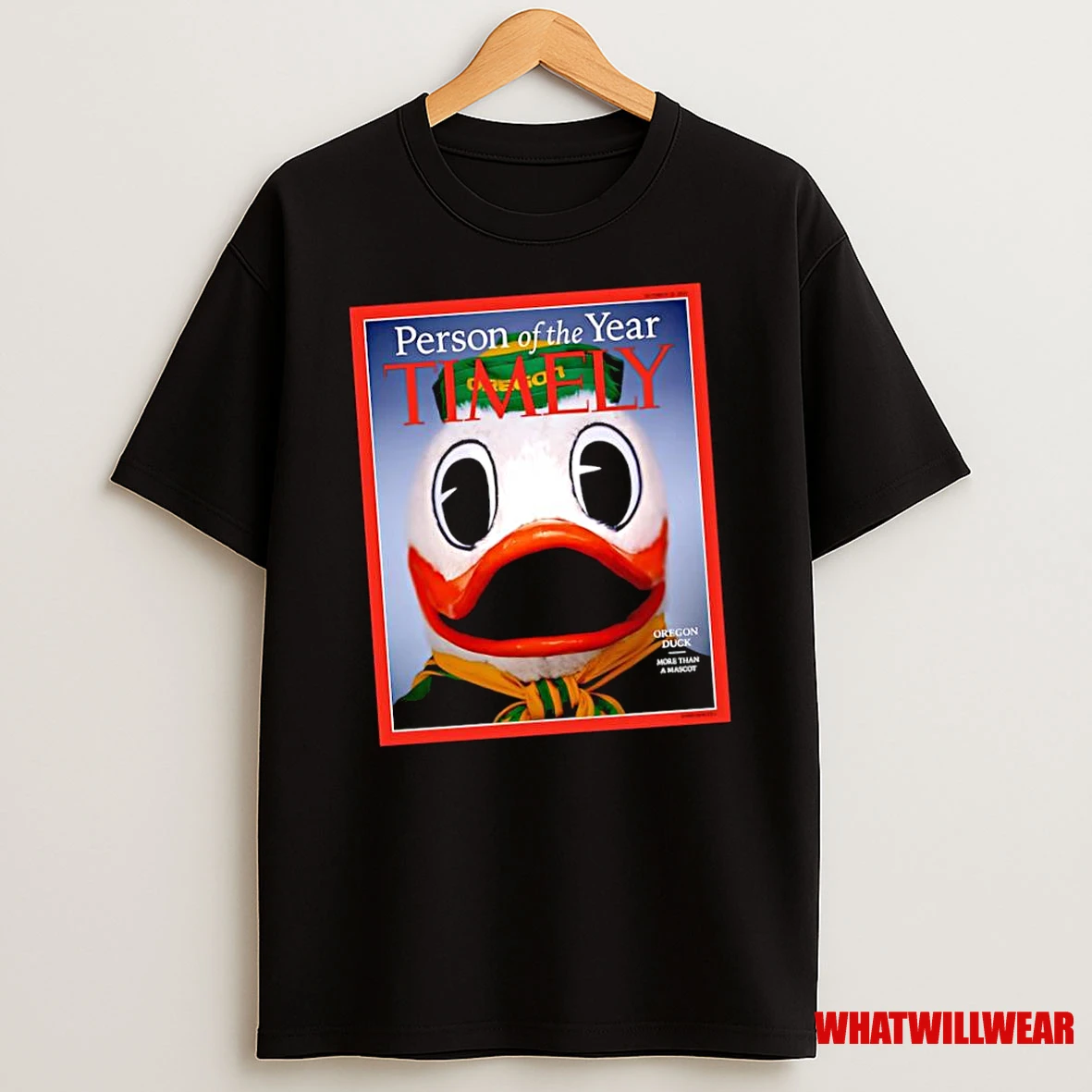 Oregon Duck Person Of The Year Timely More Than A Mascot Shirts