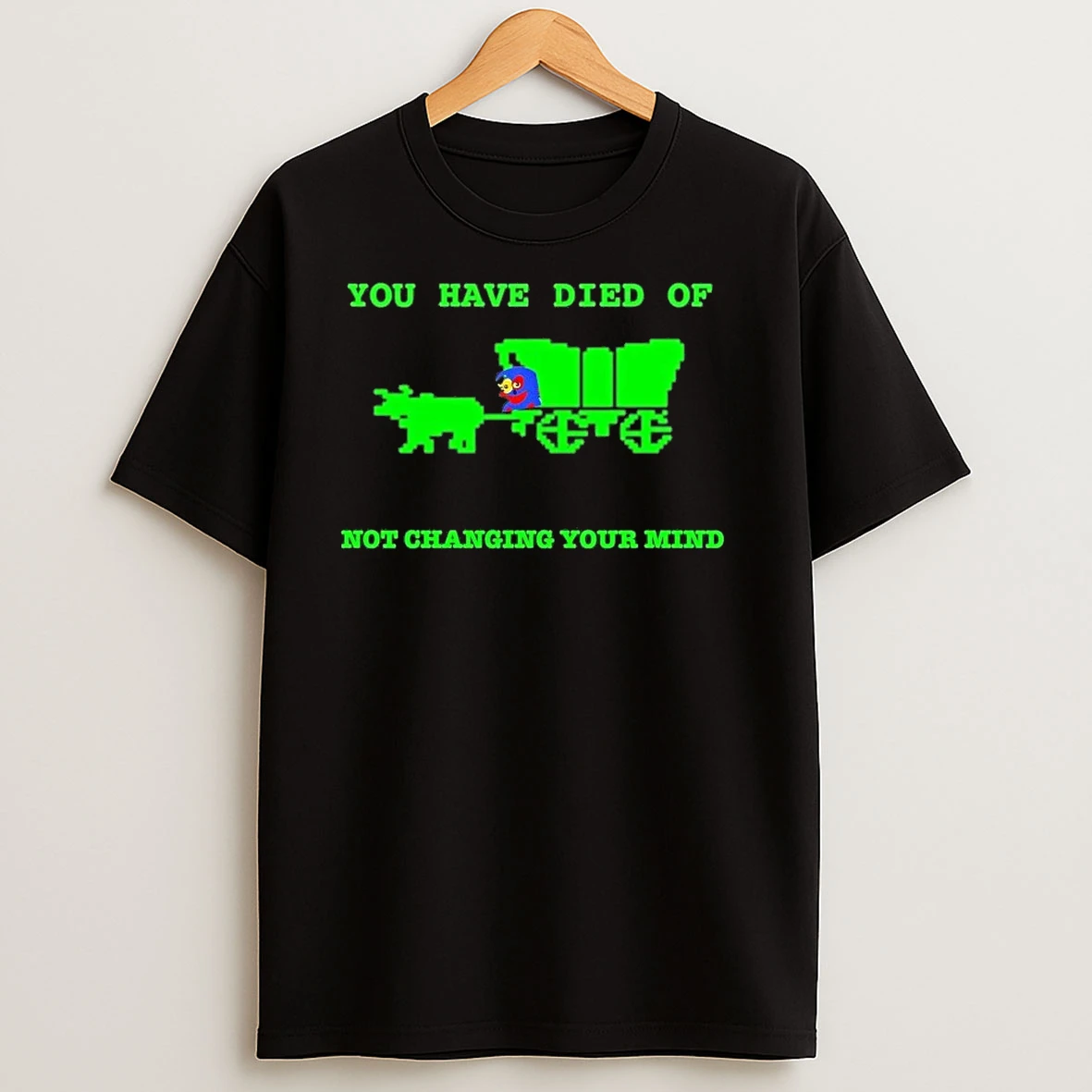 Oregon Trail You Have Died Of Not Changing Your Mind T Shirts
