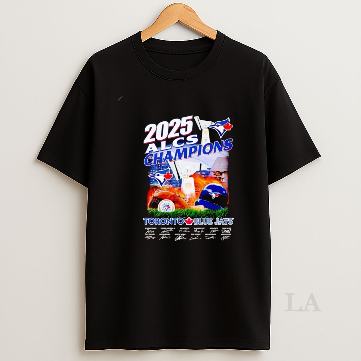 Original 2025 Alcs Champions Toronto Blue Jays Team Players Shirt