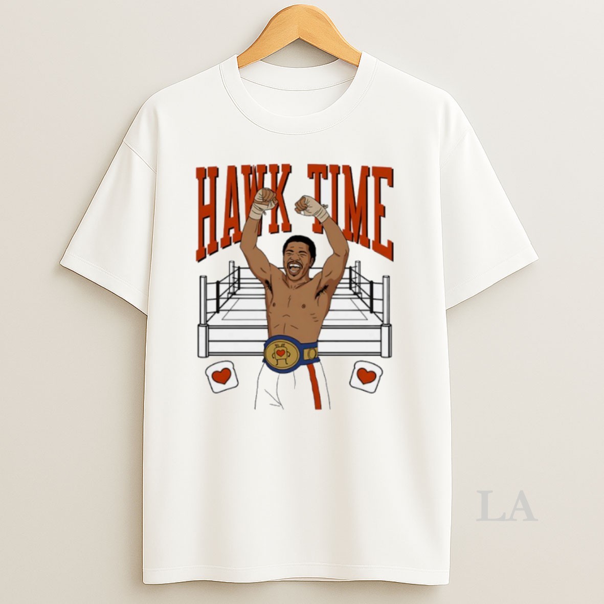 Original Aaron Pryor Hawk Time Boxer Shirt