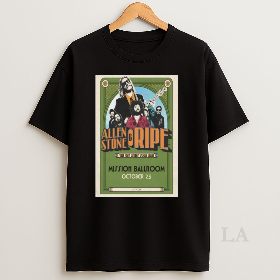 Original Allen Stone And Ripe Mission Ballroom In Denver Co Oct 23 2025 Shirt