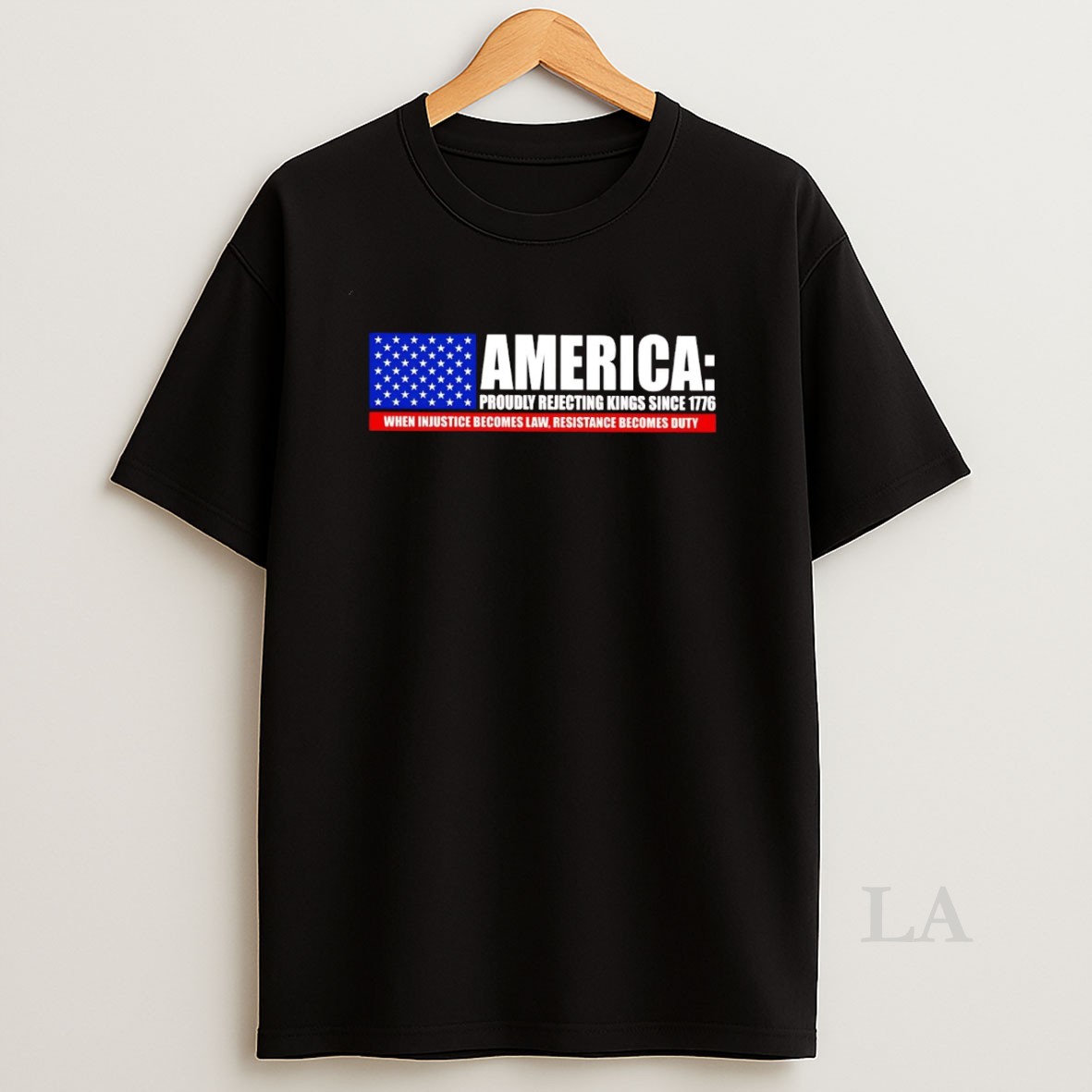Original America Proudly Rejecting Kings Since 1776 Shirt