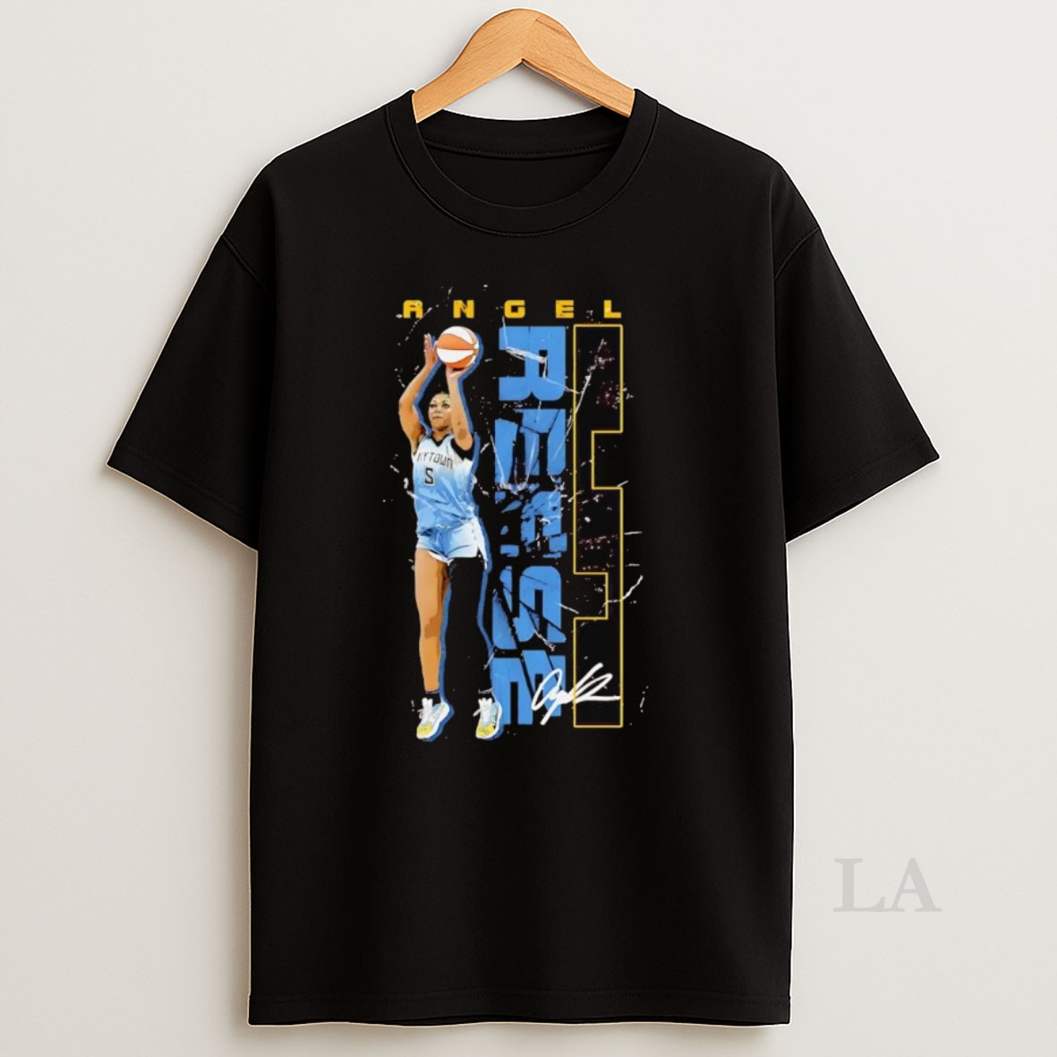 Original Angel Reese Jumpshot Chicago Sky Shirt