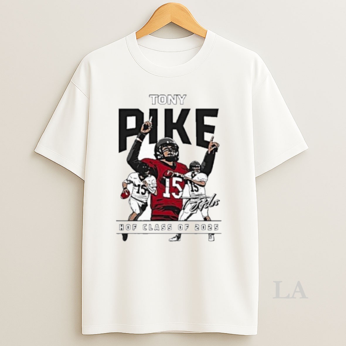 Original Anthony Steven Tony Pike Hof Class Of 2025 Signature Shirt