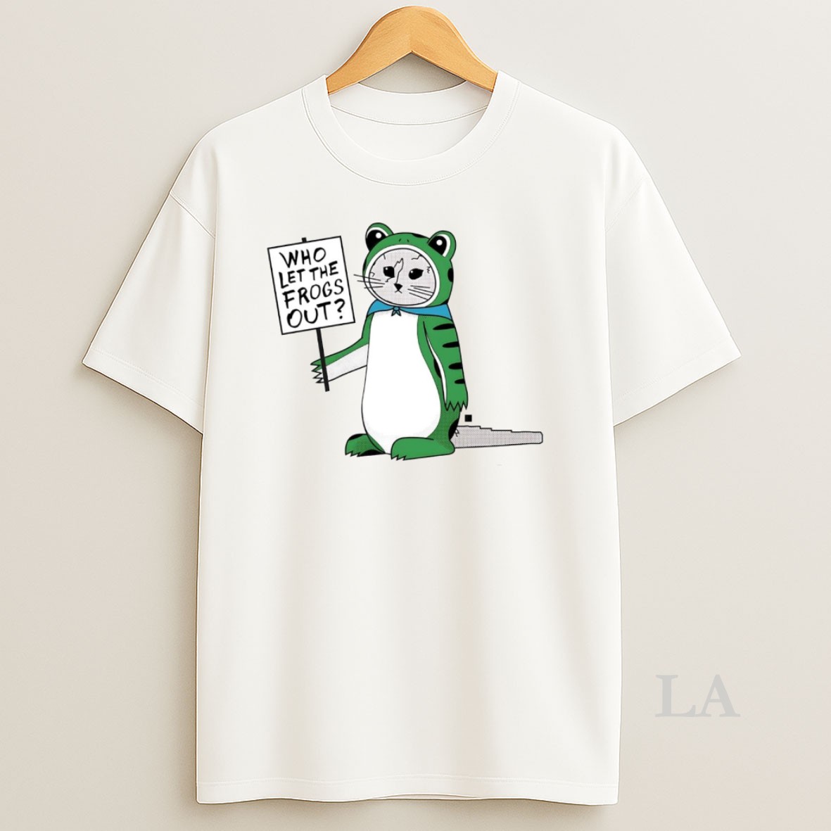 Original Antifa Frog Who Let The Frogs Out Shirt