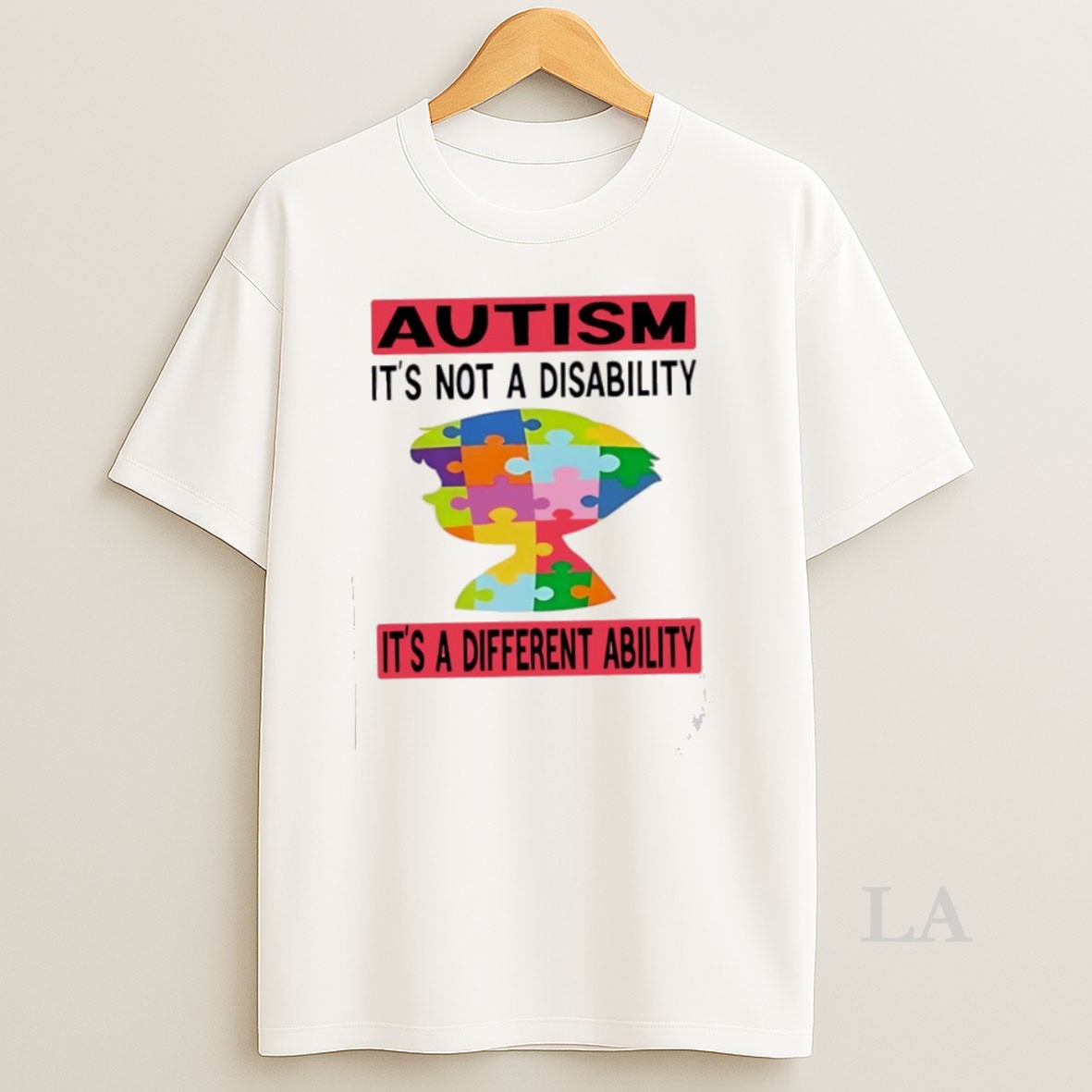 Original Autism Its Not A Disability Its A Different Ability Shirt