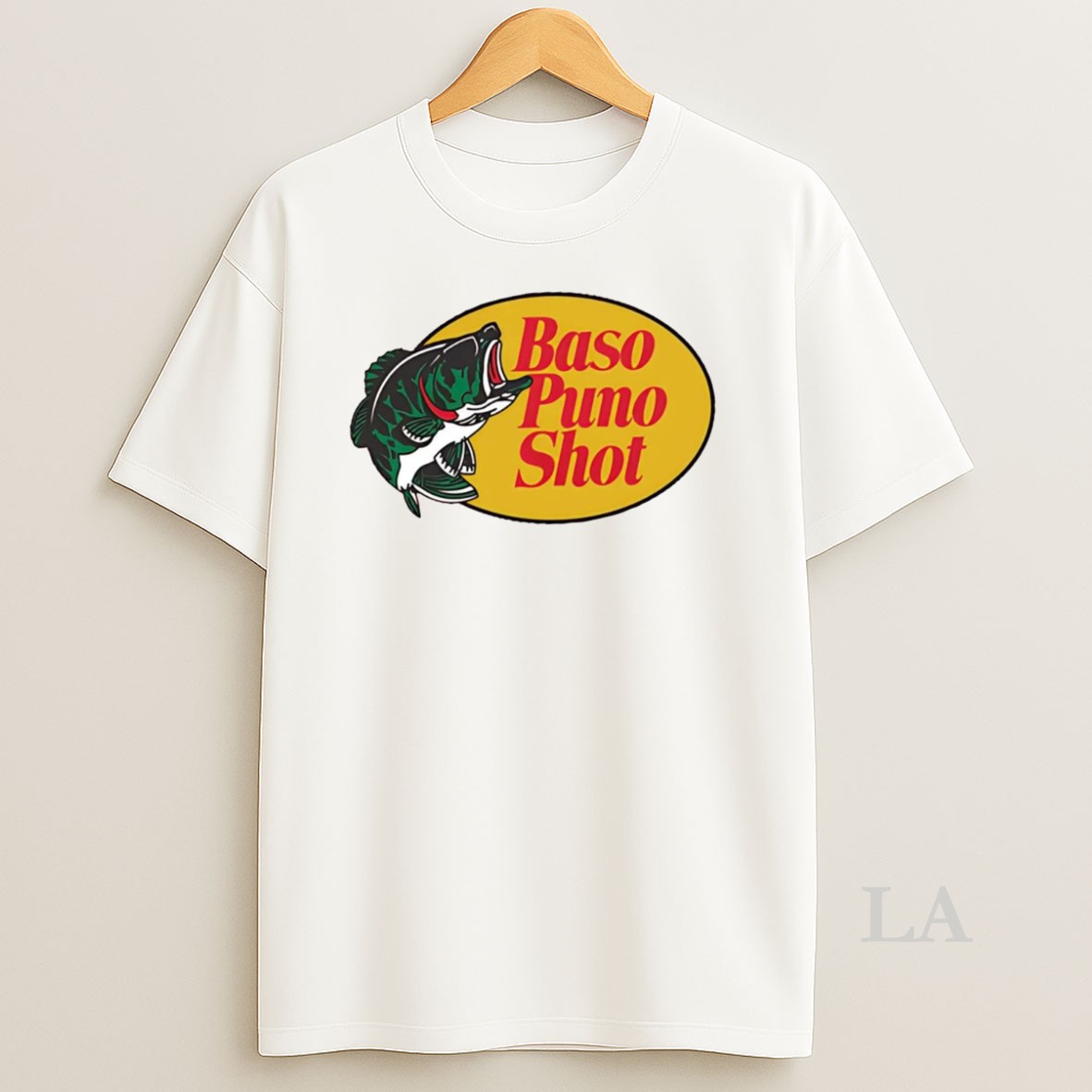 Original Bass Fish Baso Puno Shot Shirt