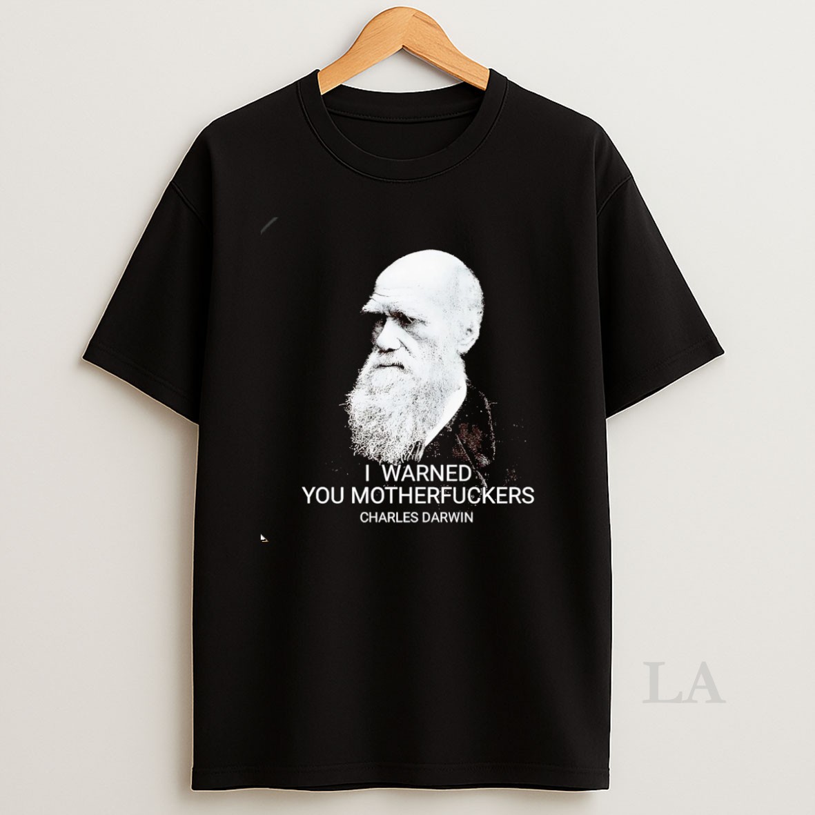 Original Charles Darwin I Warned You Motherfuckers Shirt