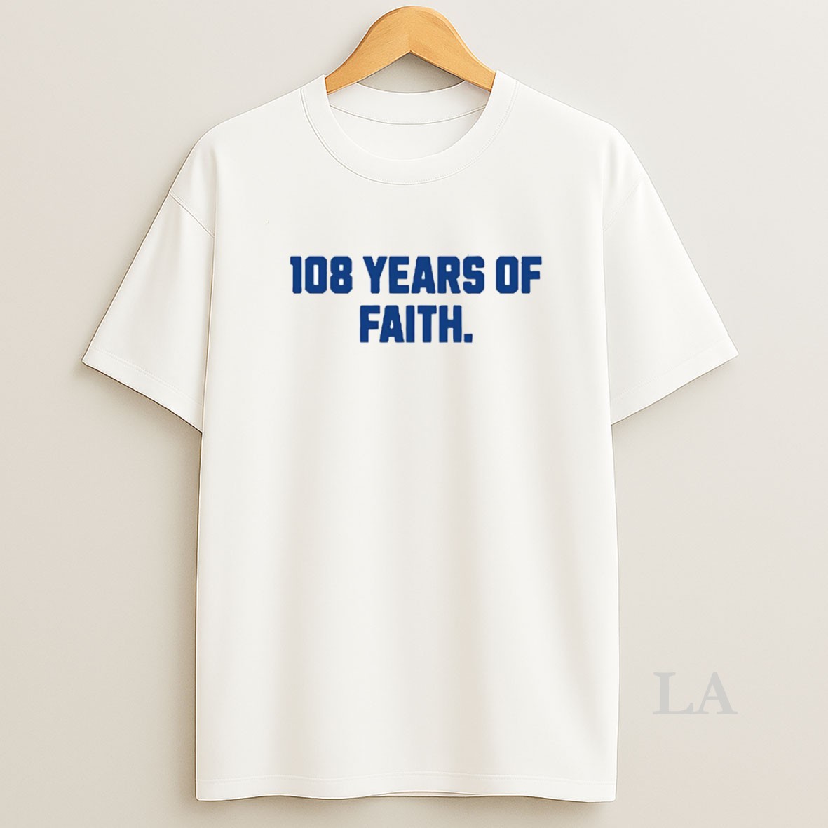 Original Chicago Cubs 108 Years Of Faith Shirt