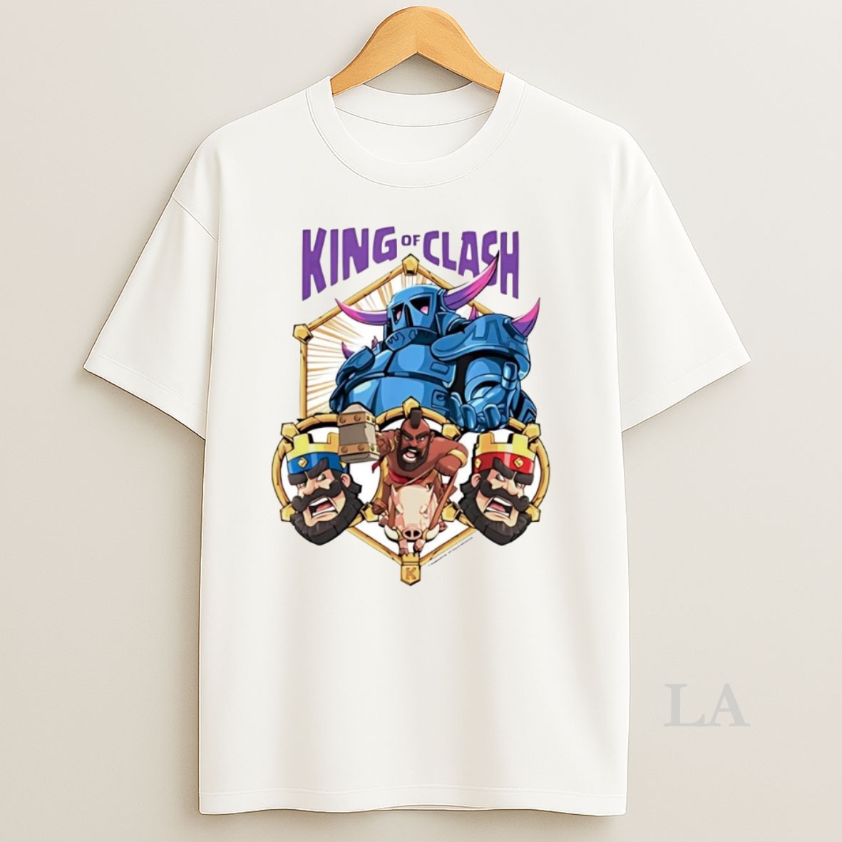 Original Clash Royale King Of Clash Shirt