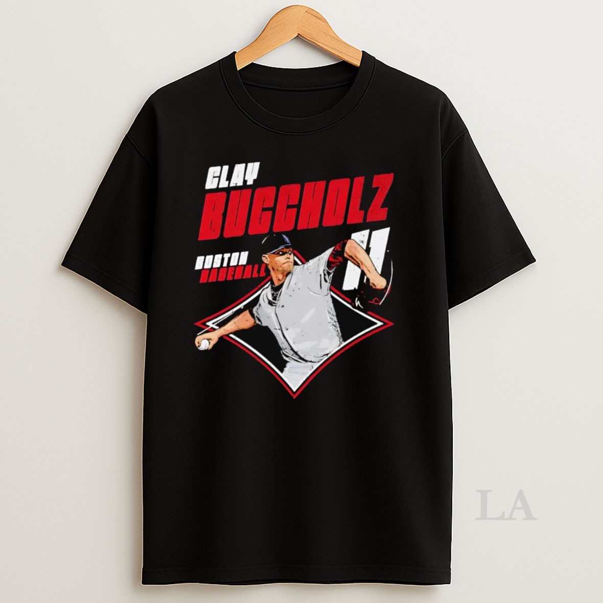 Original Clay Buchholz Diamond Boston Red Sox Shirt