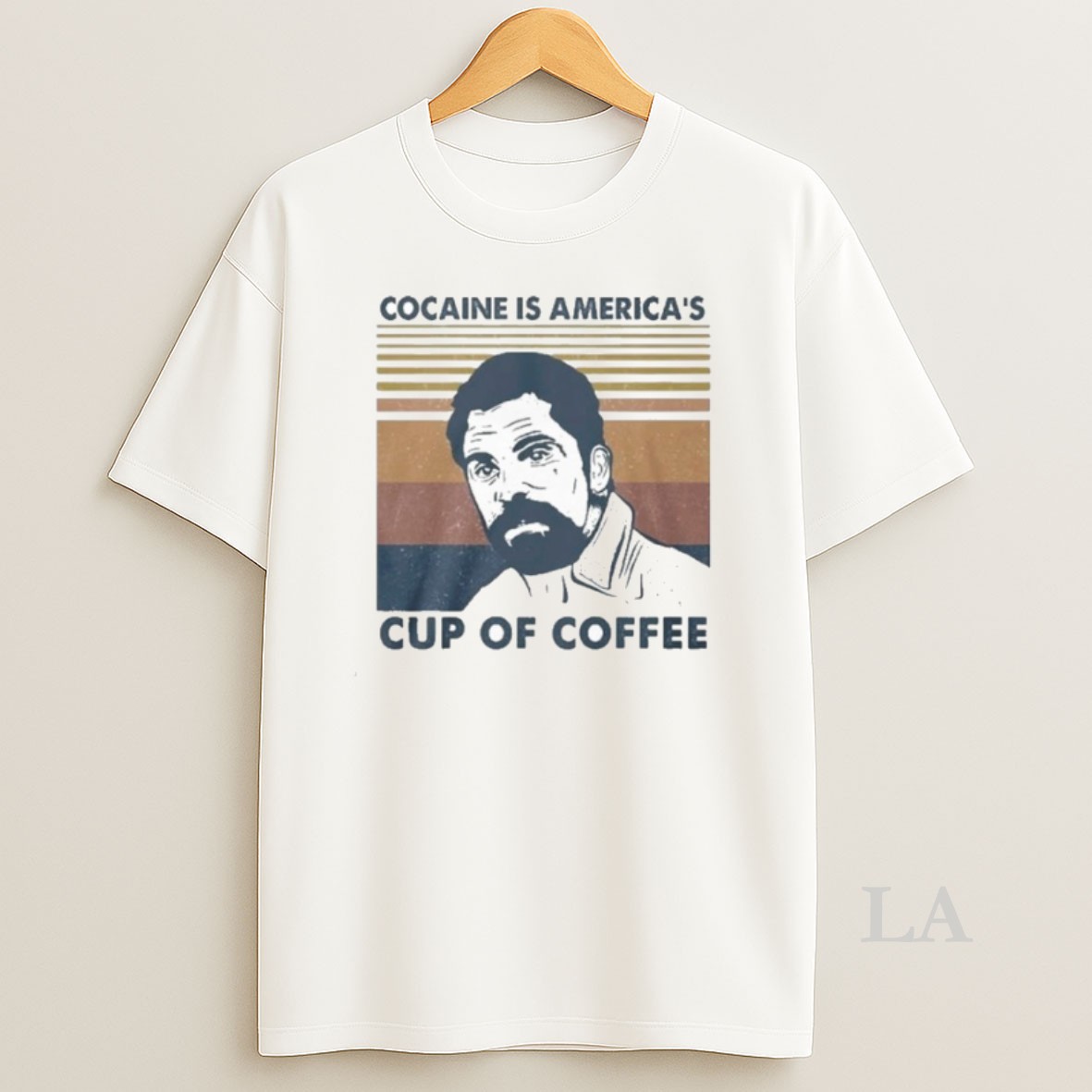Original Cocaine Is Americas Cup Of Coffee Shirt