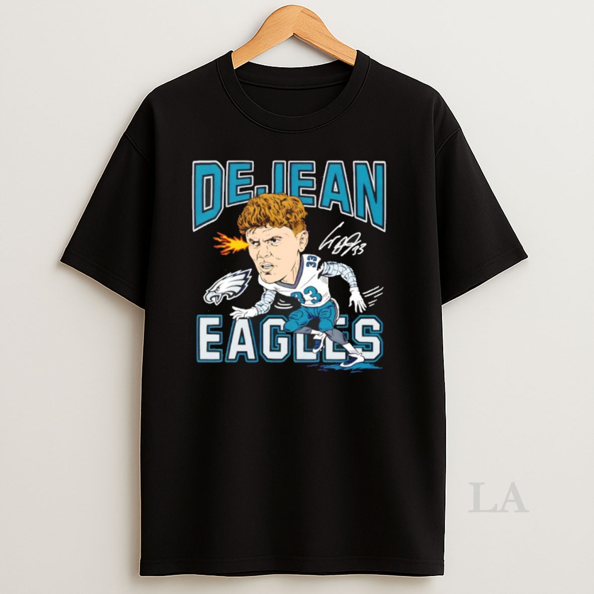 Original Cooper Dejean Philadelphia Eagles Nfl Caricature Player Signature Shirt