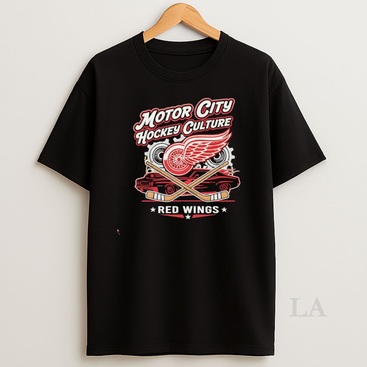 Original Detroit Red Wings Motor City Hockey Culture Shirt