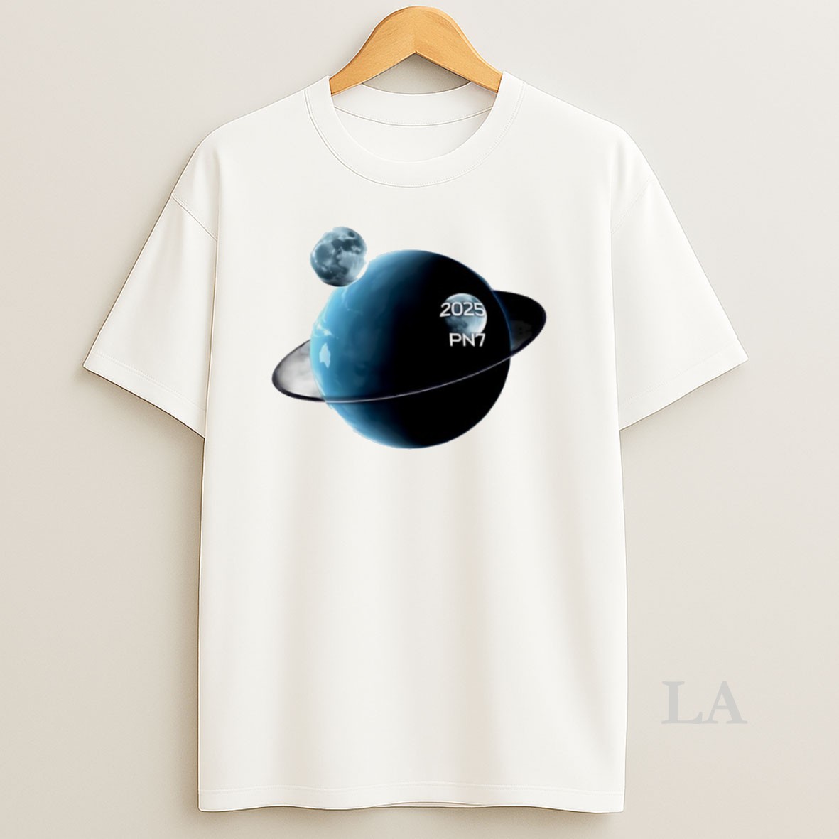 Original Earth With Two Moons 2025 Pn7 Asteroid Shirt