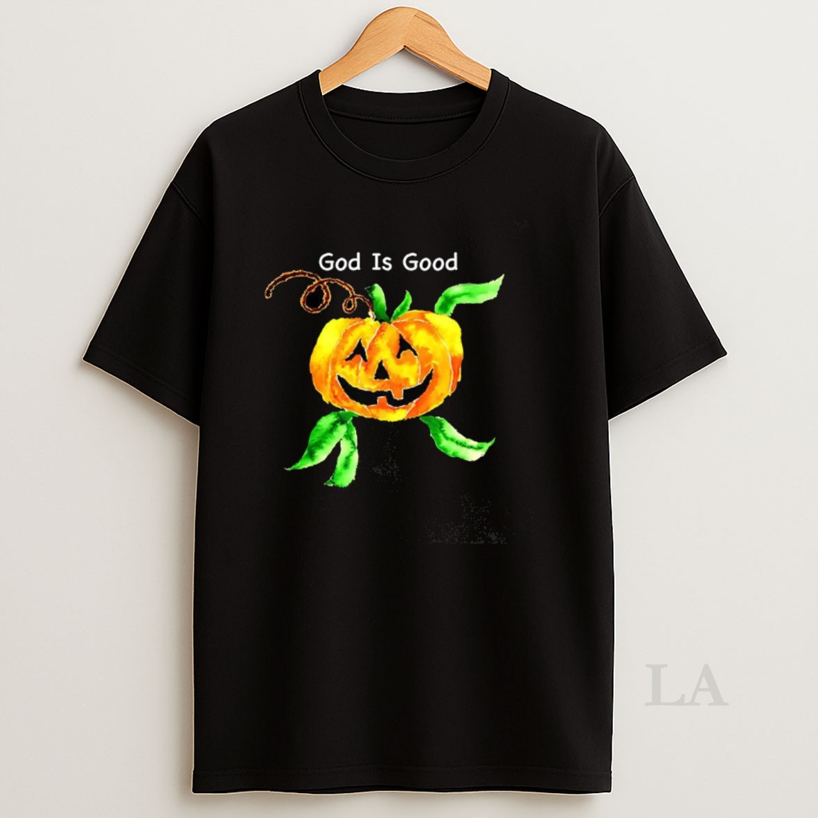 Original God Is Good Pumpkin Head Halloween Shirt