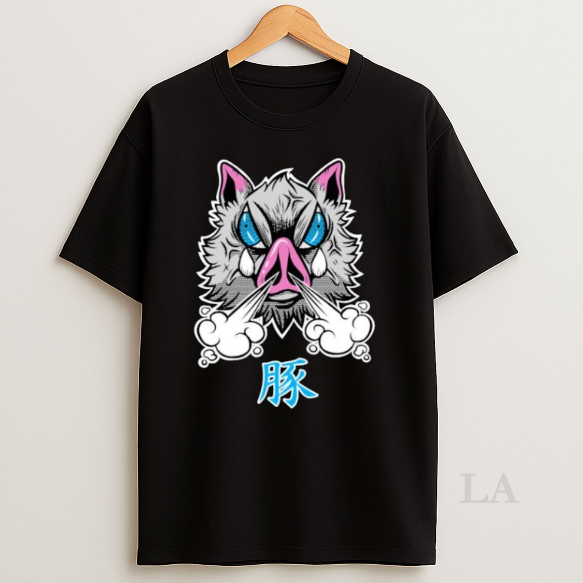 Original Hashibira Inosuke Brave Pig Shirt