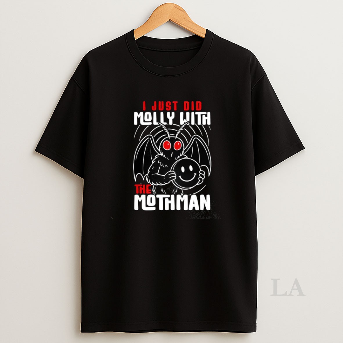 Original I Just Did Molly With The Mothman Mythical Creatures Shirt