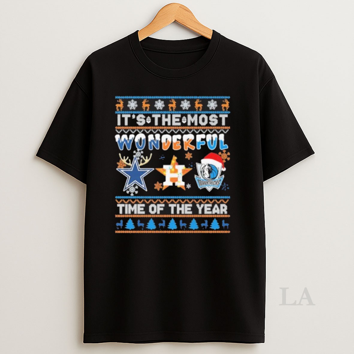 Original Its The Most Wonderful Cowboy House Mauericks Time Of The Year Shirt
