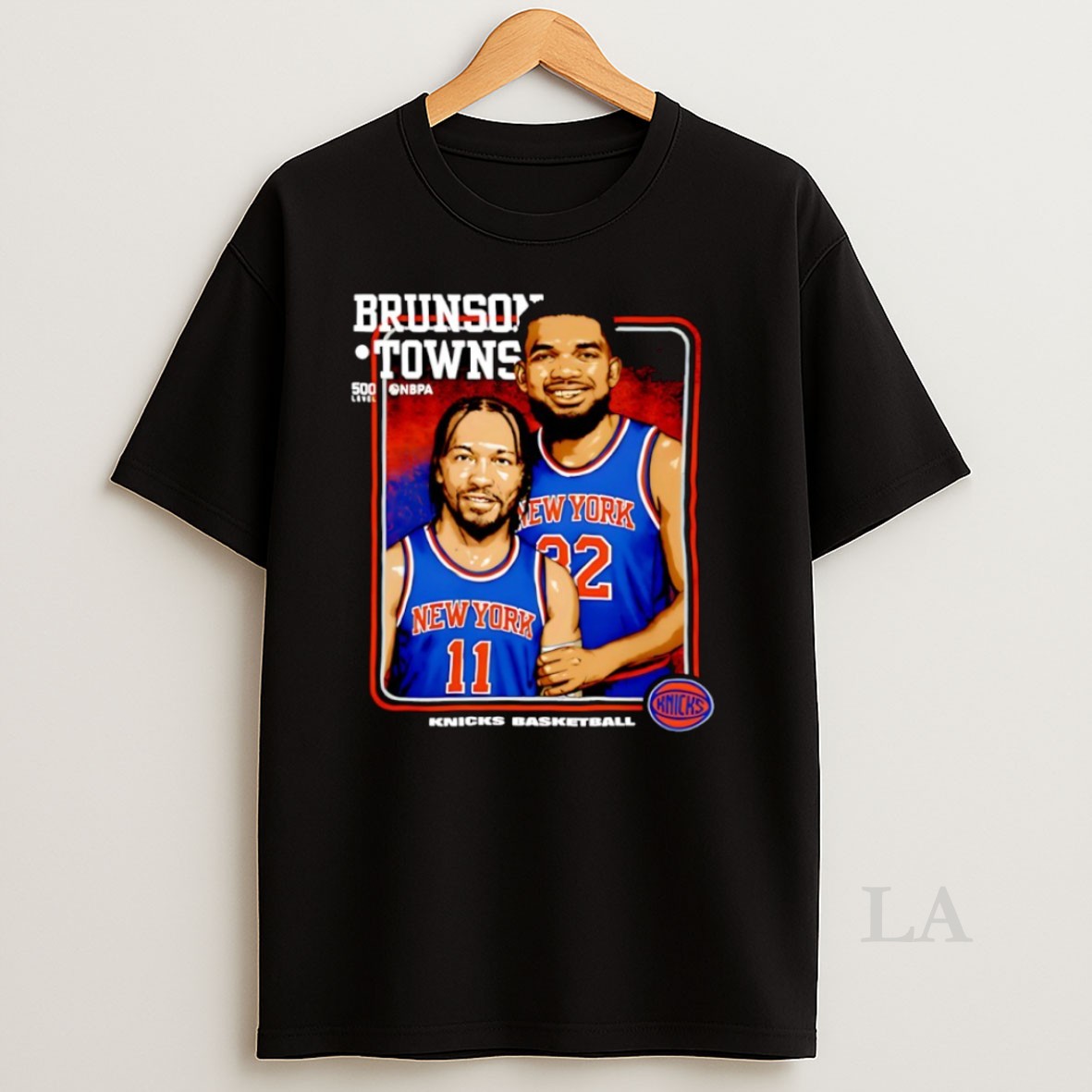 Original Jalen Brunson And Karl Anthony Towns New York Knicks Step Brothers Nba Shirt