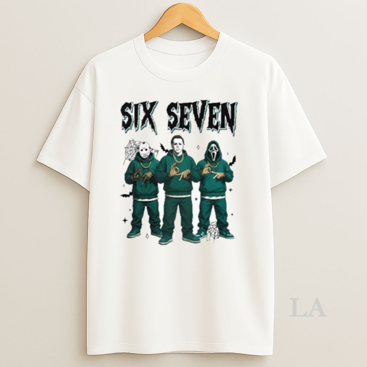 Original Jason Voorhees Michael Myers Ghostface Six Seven Meme Shirt