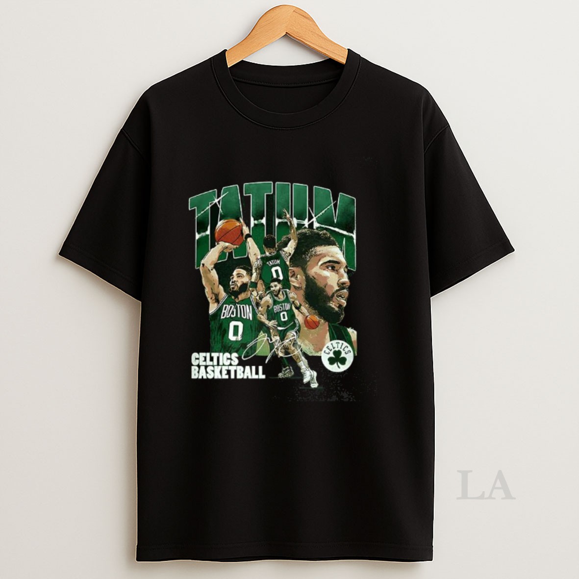 Original Jayson Tatum Boston Celtics Nba Player Collage Signature Shirt
