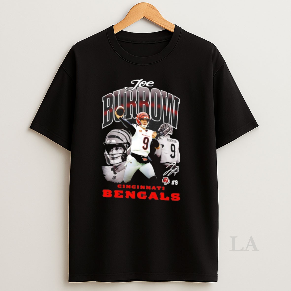Original Joe Burrow Player Cincinnati Bengals Nfl Signature Graphic Shirt