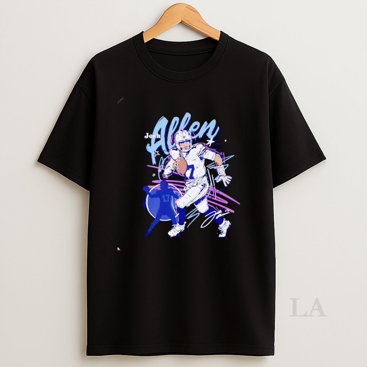 Original Josh Allen Scribble Buffalo Bills Shirt