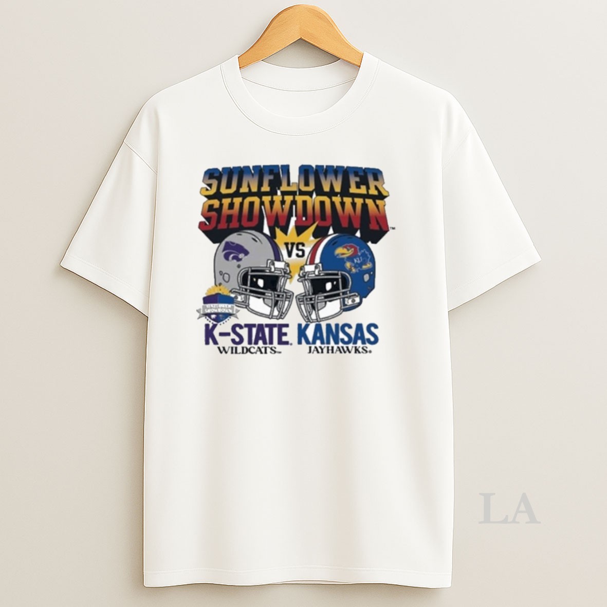 Original Kansas Jayhawks Vs K State Wildcats 134th Annual Sunflower Showdown Shirt