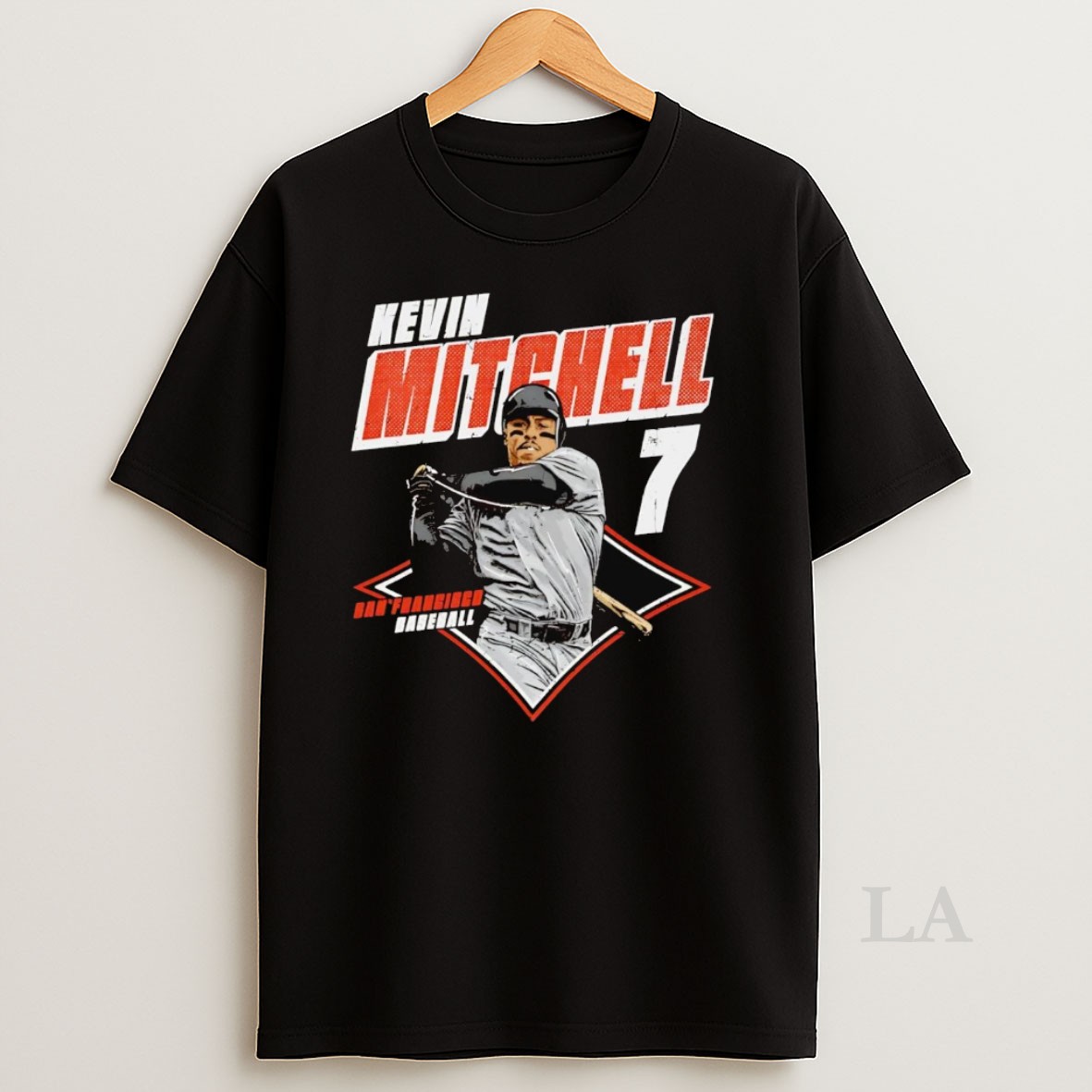 Original Kevin Mitchell Diamond San Francisco Giants Shirt