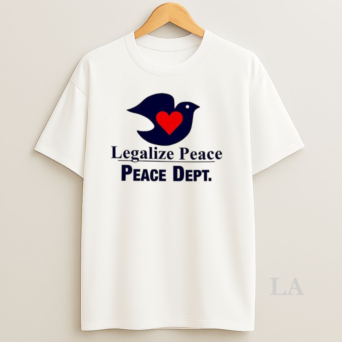 Original Legalize Peace Peace Dept Love Serene Dove Shirt