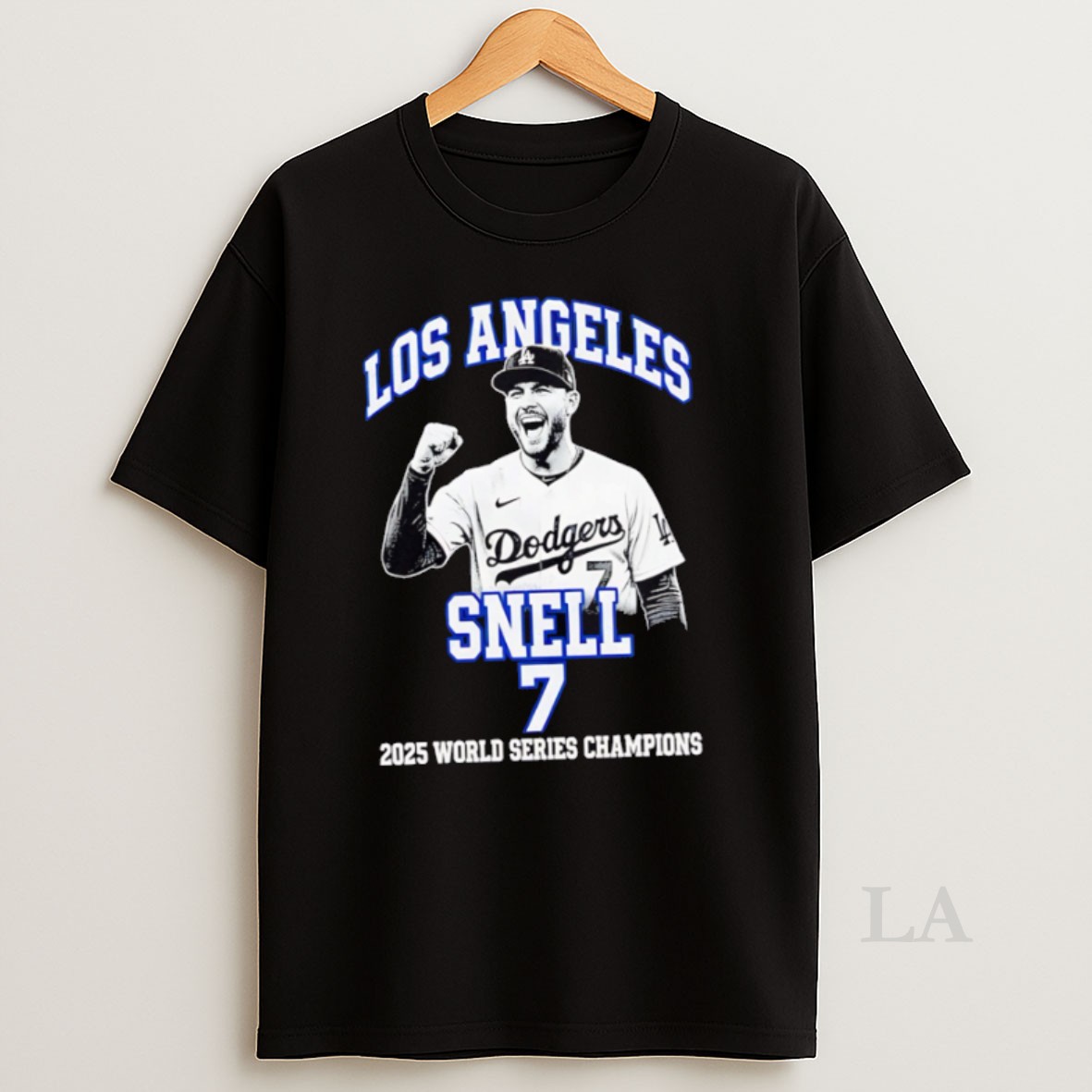Original Los Angeles Dodgers Blake Snell 2025 World Series Champions Shirt